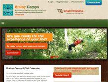 Tablet Screenshot of brainycamps.com